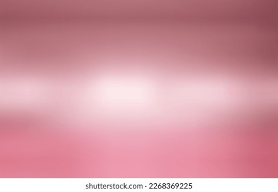 Pink background. Abstract light pink metal gradient. Shiny blur texture background. Pink geometric texture wall with light reflections. Pink wallpaper. 3D Vector illustration.