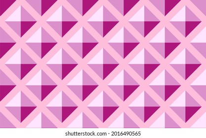pink background Abstract low poly triangle texture