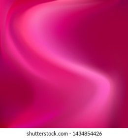 Pink background, Abstract waves vector background, background with liquid shapes