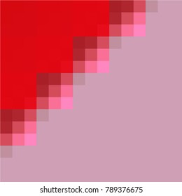 pink background. abstraction