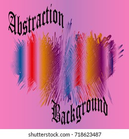 
Pink background, abstraction watercolor color.