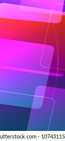 Pink background advertising brochure design elements. Square intersection structure graphic form for elegant flyer. Vector illustration EPS 10 for booklet layout, wellness theme leaflet, newsletters