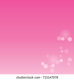 Pink background with bokeh