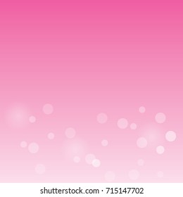 Pink background with bokeh