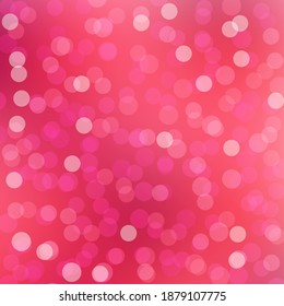 Fondo rosa con luces de bokek