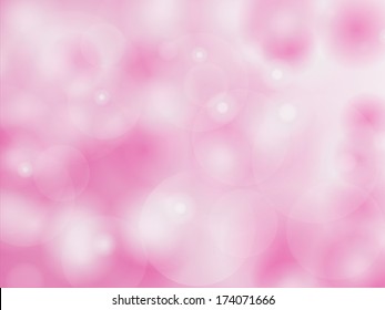 Pink background bokeh.Vector background EPS10