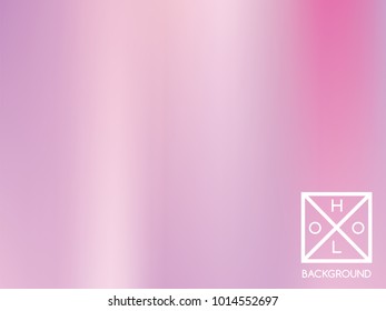 Pink background. Christmas sparkly cover.  Abstract blurred pastel colors backdrop.  Defocused creative vector cosmic gradient. Mesh fairy foil.  Creative neon template for banner. Magical print.
