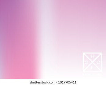 Pink background. Christmas sparkly cover.  Abstract soft pastel colors backdrop.  Defocused creative vector cosmic gradient. Mesh fairy foil.  Creative neon template for banner. Vibrant print.