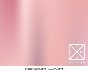 Pink background. Christmas sparkly cover.  Abstract soft pastel colors backdrop.  Trendy creative vector cosmic gradient. Mesh fairy foil.  Creative neon template for banner. Vibrant print.