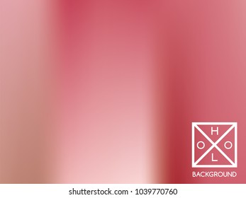 Pink background. Christmas sparkly cover.  Abstract blurred pastel colors backdrop.  Defocused creative vector cosmic gradient. Mesh fairy foil.  Creative neon template for banner. Magical print.