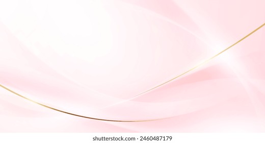 pink background design With luxurious effect elements Vector illustration