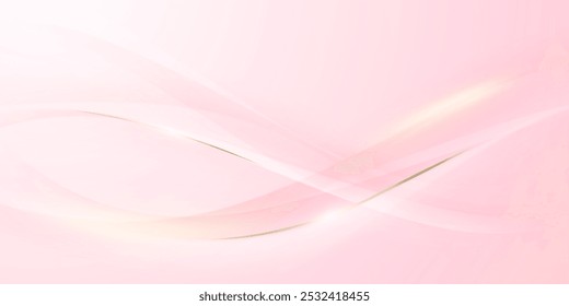 diseño de fondo rosa con efecto de lujo Elementos Ilustración vectorial