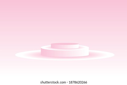 Pink background for design product 