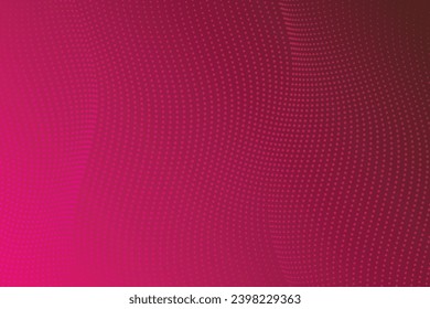 A pink background with dots and waves. The dots are small and evenly spaced, and they create a polka dot pattern. The waves are soft and flowing, and they add a sense of movement and dynamism