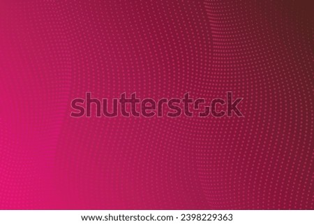 A pink background with dots and waves. The dots are small and evenly spaced, and they create a polka dot pattern. The waves are soft and flowing, and they add a sense of movement and dynamism