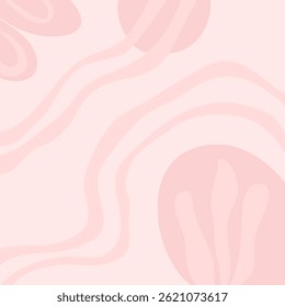 A pink background with a flowery design