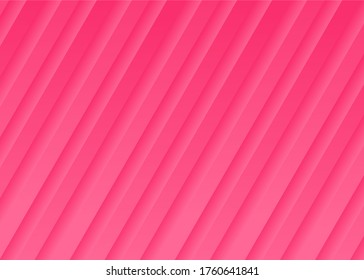 pink background with gradient colors and diagonal stripe patterns