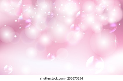 Pink background with highlights