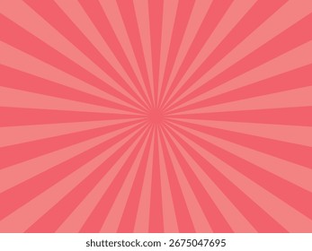 Material de ilustración de fondo de la línea radial simple