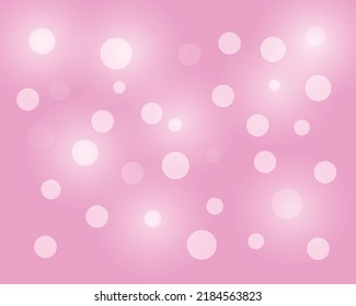 Pink background light and soft bokeh 