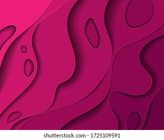 fondo rosado de las capas de volumen