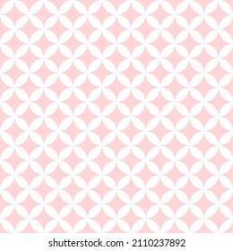 Pink background made with rhomboidal sparkle shapes repeated. Fashion pink seamless pattern vector illustration