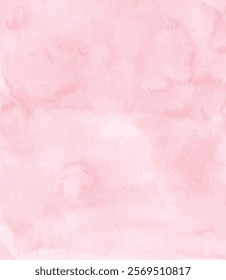 Pink background material of Japanese paper and watercolor texture