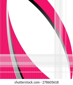 Pink Background with message board for text
