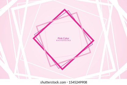 Pink Background in the Middle vector background