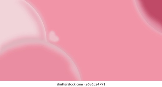 Diseño de Vector minimalista de fondo rosa.