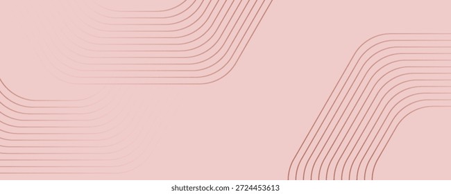 Ein rosafarbener Hintergrund mit einem modernen, abstrakten Stil. Der Hintergrund zeigt rosafarbene Linien, die eine dynamische, fließende Textur erzeugen. Farbverlauf-Hintergrund mit abstraktem Muster Design.