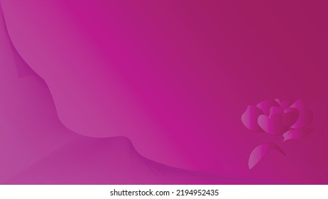 rosafarbener Hintergrund mit modernem und künstlerischem Design