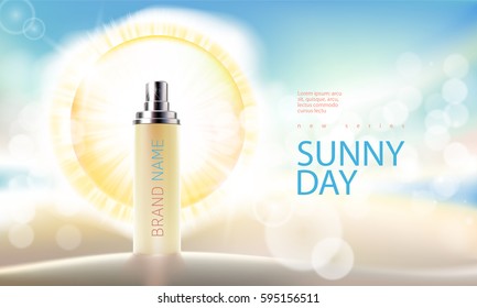 Pink background with moisturizing cosmetic premium products