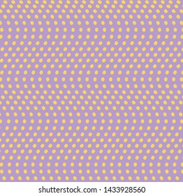 pink background on yellow wave line shape pattern vector