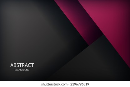 tablero de mensajes de ilustraciones vectoriales grises de solapamiento de fondo rosa para diseño de mensajes y texto sitio web moderno