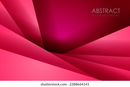 pink background overlap dimension grey vector illustration message board for text and message design modern website