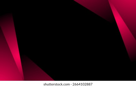 pink background overlap dimension grey vector illustration message board for text and message design modern website