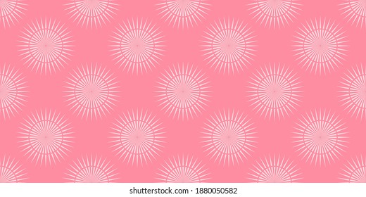 Patrón de fondo rosado. Ornamento floral. Textura de papel pintado sin inconvenientes. Ideal para telas, cubiertas, carteles y tapices. Imagen de fondo del vector