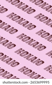 fundo rosa, padrão com inscrição ucraniana Eu te amo