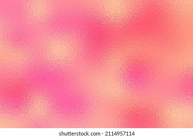 Pink background  Peachy color gradient  Pastel shades texture  Abstract peach backdrop for design prints  Metallic effect foil  Glitter beauty surface  Delicate ombre background  Vector illustration