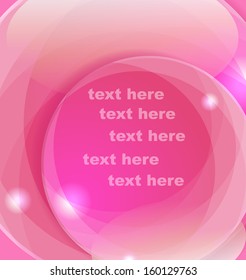 Pink background with place for text