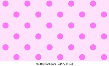 Fondo rosa con puntos de polka	