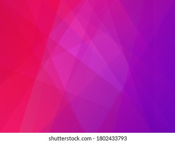 Pink background. Polygonal vector illustration. Follow other polygonal backgrounds in my collection.