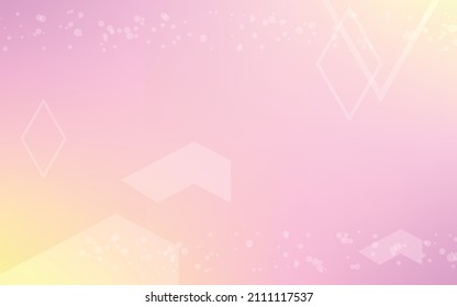 pink background, random minimalist abstract illustration vector for logo, card, banner, web and printing.