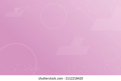 pink background, random minimalist abstract illustration vector for logo, card, banner, web and printing.