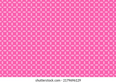 pink background with a rather midle  seven segment motif, predominantly pink