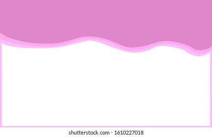 Pink background or scene, wave gradation,