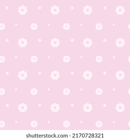 fondo rosa sin inconvenientes y decoración de flores rosadas.