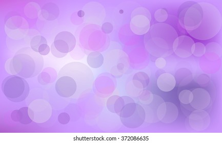 pink background with shimmering circles