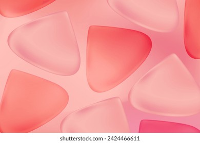 Fondo rosa con formas